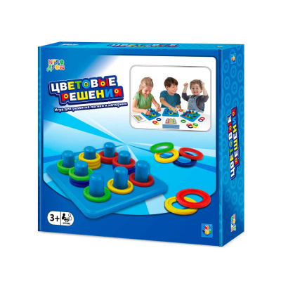 Настольная игра Игродром Цветовые решения 1Toy Т16695 1